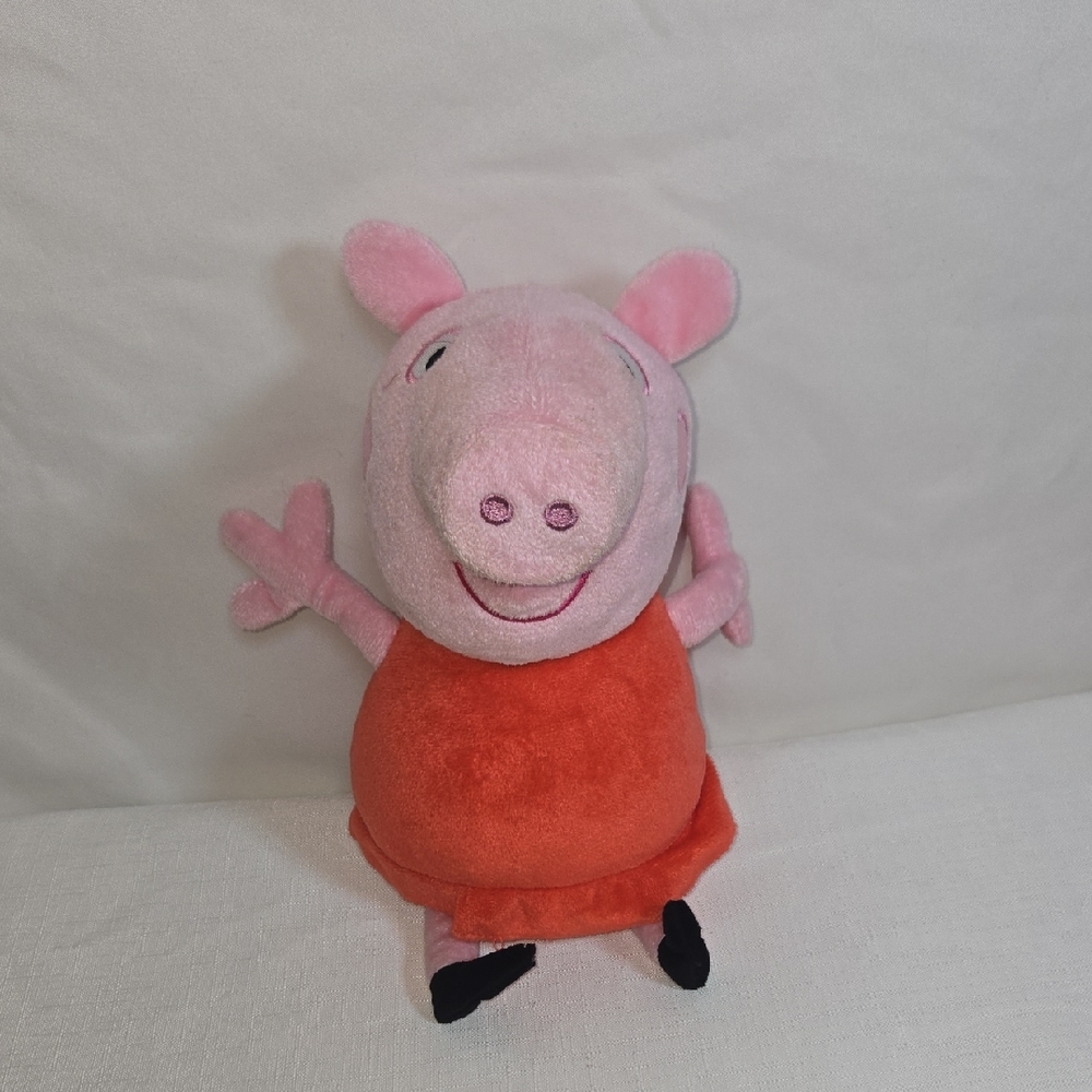 Peppa Pig Stuffed Animal - Pink and Orange